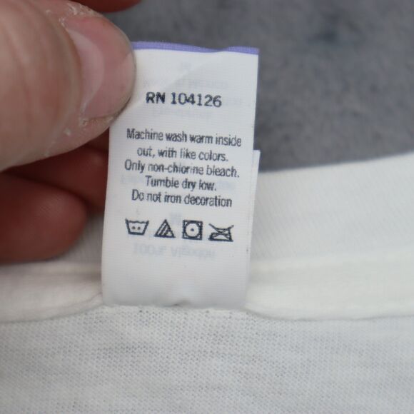 Panic at the Disco Shirt Womens M White Round Neck Short Sleeve Graphic Print - Picture 8 of 16